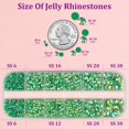 thumbnail image 3 of 25000Pcs Resin Rhinestones for Crafting, Mine Gold 2-6mm Mixed Sizes Non Hotfix Flatback Gems with 1Pcs Glue, Bedazzling Crystal for DIY Craft Clothing Mugs Tumblers Shoes Fabric Decor Nail Art, 3 of 8