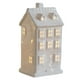 thumbnail image 1 of Estatuilla de casa navideña iluminada, decoración de mesa navideña, estatua decorativa, lámpara nocturna, decoración navideña para chimenea festiva Estilo B, 1 of 8