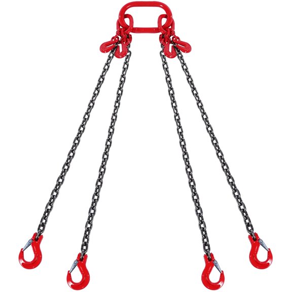 Eslinga de cadena VEVOR de 5/16 pulgadas x 10 pies con ganchos, 5 toneladas, 11000 libras