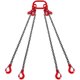 thumbnail image 1 of Eslinga de cadena VEVOR de 5/16 pulgadas x 10 pies con ganchos, 5 toneladas, 11000 libras, 1 of 9