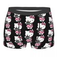thumbnail image 1 of Hello Kitty Cartoon Underwear Male Printed Customized Kitty White Boxer Briefs Shorts Panties Breathable Underpants good, 1 of 1
