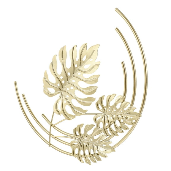 Monstera Leaf Gold Wall Hanging Room Decoration