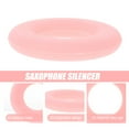 thumbnail image 3 of Pink Saxophone Mute Made of Silicone for Alto Saxophone Sound Reduction and Practice Accessories, 3 of 6