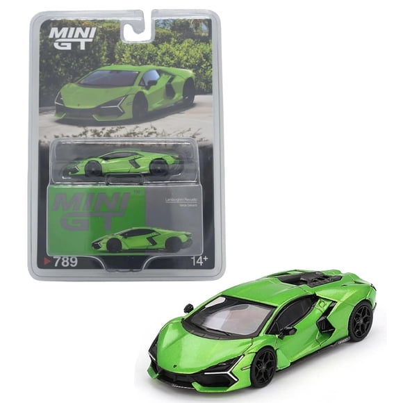 Maqueta de coche Mini GT 1:64 Lamborghini Revuelto Verde