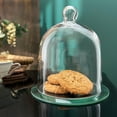 thumbnail image 4 of Plymor 5" x 6" Bell Jar Glass Display Dome Cloche (Interior size 4.75" x 4.5"), 4 of 7