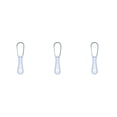 thumbnail image 4 of Limpiadores de lengua Vogacara para adultos herramienta de cuidado de la boca Unisex color Azul claro, 4 of 6
