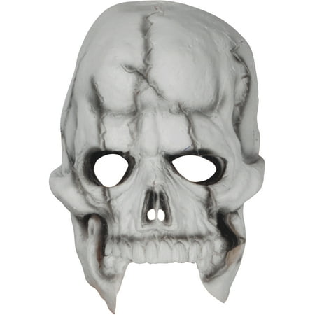 Black Faces White Masks - Loftus Halloween Skeleton Costume Face Mask, White Black, One Size