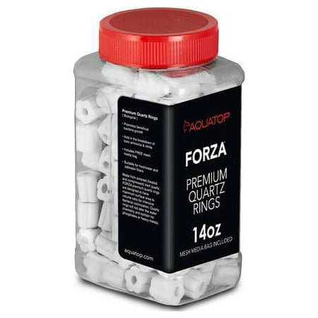UPC: 0819603018073 | Aquatop Premium Quartz Rings  14oz Jar/Mesh Bag