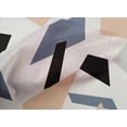 thumbnail image 5 of oneOone Cotton Cambric Gray Fabric Geometric Craft Projects Decor Fabric Printed By The Yard 56 Inch Wide, 5 of 6