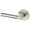 Lifetime Satin Nickel, variant on Baldwin 5161260LDM 5161 Left Handed Non-Turning One-Sided Dummy Door Lever - Chrome
