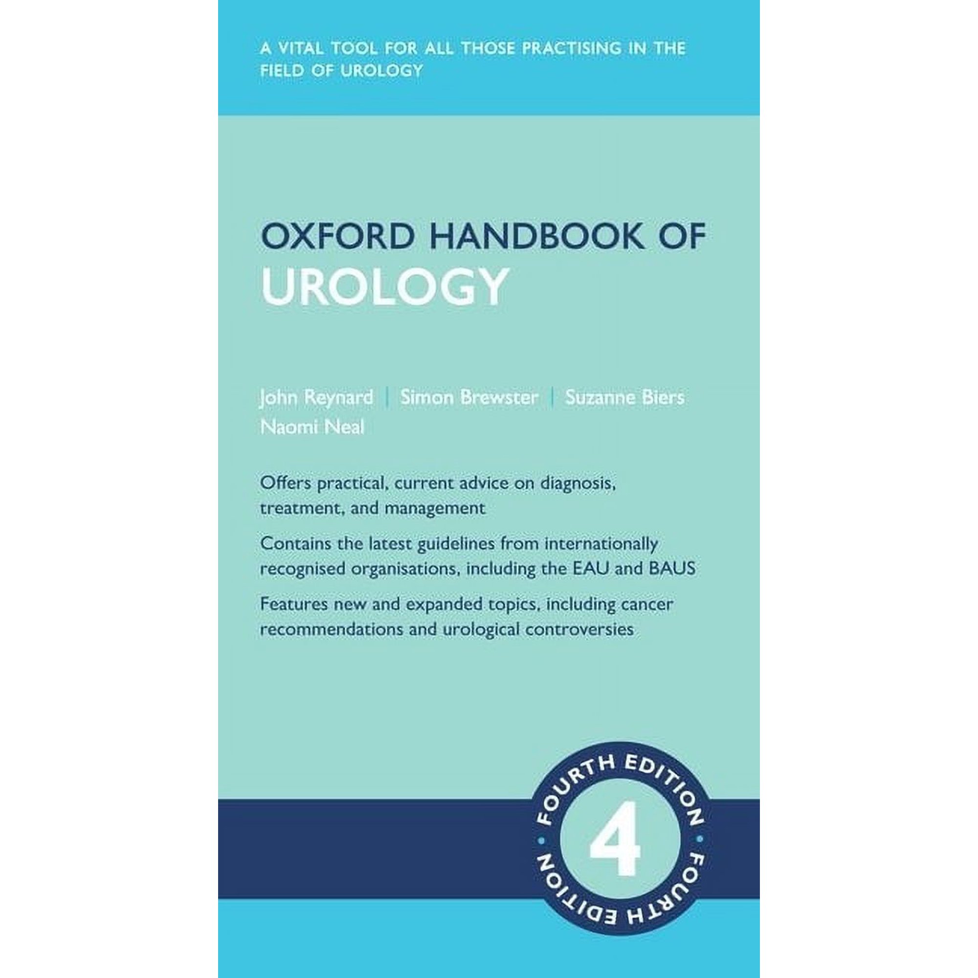 Oxford Medical Handbooks Oxford Handbook of Urology, (Paperback)