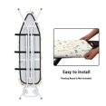 thumbnail image 4 of HELLHERO Flowers Ironing Board Cover Dust Covers Stretchable Iron Board Protective Cover Easy to Install Standard Size Padding Decorative Covers for Most Iron Boards Home Decor, 4 of 5