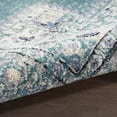 thumbnail image 3 of Nourison Passion Persian Turquoise Grey 8' x 10' Area Rug, (8x10), 3 of 3