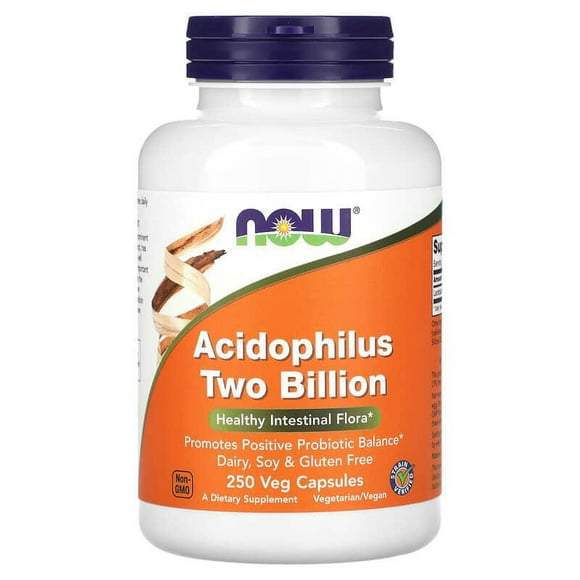 NOW FOODS ACIDOPHILUS 2000 2 BILLONES 250VCAPS