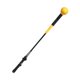 thumbnail image 5 of Entrenador de swing de golf, palo de práctica de golf para corrección de posición, velocidad y equilibrio Amarillo, 5 of 8