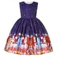 thumbnail image 5 of FhsagQ Dresses Girls Christmas Dresses Size 14-16 Formal Kids Child Girls Pageant Gown Christmas Xmas Dance Party Princess Dress Girls Christmas Dresses Size 6X 4-5 Years, 5 of 7