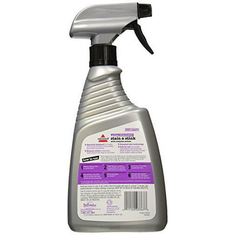 Bissell stain top and stink