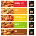 thumbnail image 2 of O'Food Tteokbokki Korean Rice Cakes Variety Pack, Authentic Instant Spicy Korean Street Food Snack, Ready to Eat, No MSG, No Corn Syrup (Variety Pack (Pack of 5)), 2 of 5