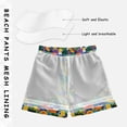 thumbnail image 3 of FORMRS Boys Swim Trunks Quick Dry Mesh Lining Beach Boardshorts, Sizes XS-XL, Colorful Toucans Pattern, 3 of 7