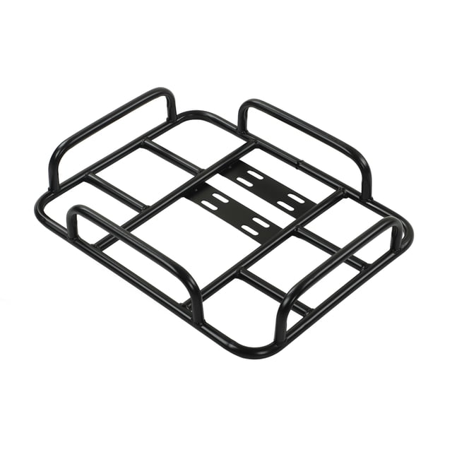 Estante Para Cajas de Entrega de Alimentos, Capacidad de Carga de 80 kg, Tomo de Acero, bicícleta eleccica para motocleta, con supficie sen costuras, para alcance universal