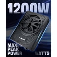 thumbnail image 2 of 10" 1200W Car Subwoofer, 2025 Upgraded Slim under Seat Powered Car Subwoofer, 2 of 9