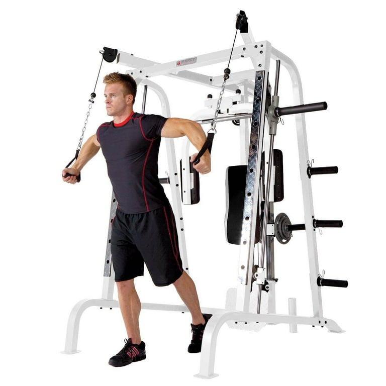 Marcy Pro Smith Cage Workout Machine Total Body Training Gym