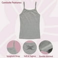 thumbnail image 4 of Cyndeelee Girls 4-14 4-Pack Cami, 4 of 5
