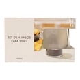 thumbnail image 1 of Set de Vasos Better Homes & Gardens de Cristal Vino 490 ml 4 Piezas, 1 of 4