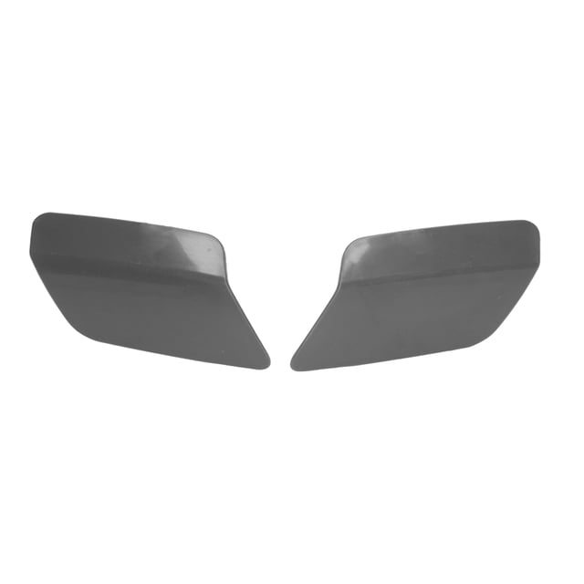 ,Pair Car Headlight Washer Headlight Washer Jet Spray Cover Headlight Washer Cover Seamless Integration