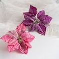 thumbnail image 5 of 8.8inch Christmas Flower Christmas Wreaths Christmas Tree Party Decoration, 5 of 5