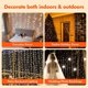 thumbnail image 5 of Guirnalda de luces LED de 3 m para decoración navideña, guirnalda de luces con USB, 8 modos para el hogar, el jardín, la fiesta de Navidad, Año Nuevo y la boda, 5 of 5