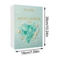thumbnail image 3 of Christmas Advent Calendar 2025, 24 Days Countdown Calendar With 2D Flat Acrylic Surprise Gifts, Winter Ocean-Themed Home Decoration, 3 of 5