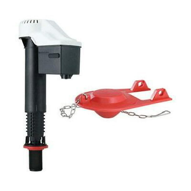Korky Universal Fit Adjustable QuietFILL Toilet Fill Valve and 2 in