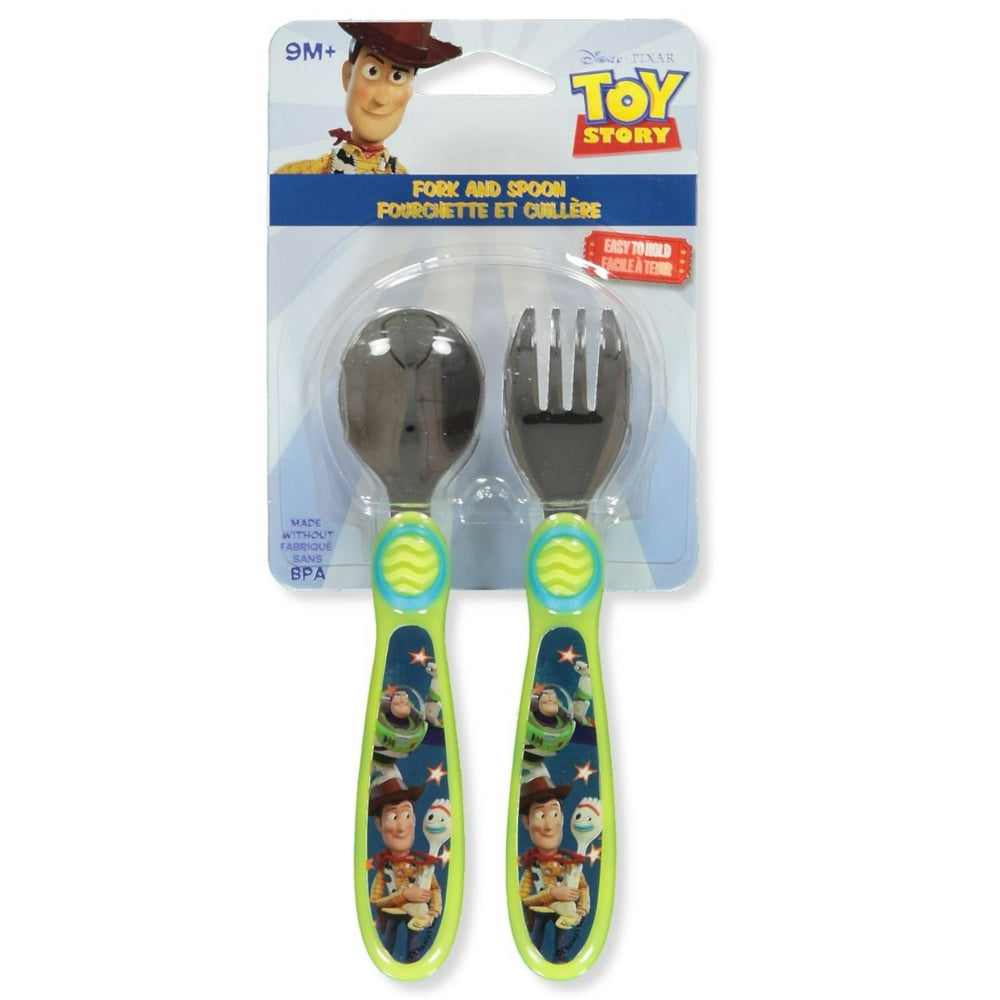 toy story spoon and fork set