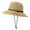 Khaki, variant on Travelwant Womens Wide Brim Sun Hat with Wind Lanyard UPF Summer Straw Sun Hats for Women