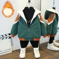 thumbnail image 5 of Gubotare Boys Down Jacket Baby Toddler Girls Boys Puffer Down Jacket Winter Lightweight Coat Size 5T 6T (Green,5-6 Years), 5 of 5