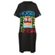 thumbnail image 4 of Vestido colgante con bolsillo para mujer Camiseta clásica con el logo de Hootie and the blow actuación en festival, 4 of 6