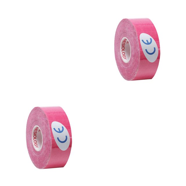 Greeniant Cinta de kinesiología de 2,5 cm de ancho, cinta atlética, cinta de recuperación deportiva, cinta de flejado para gimnasio, Fitness, Type2 NO2
