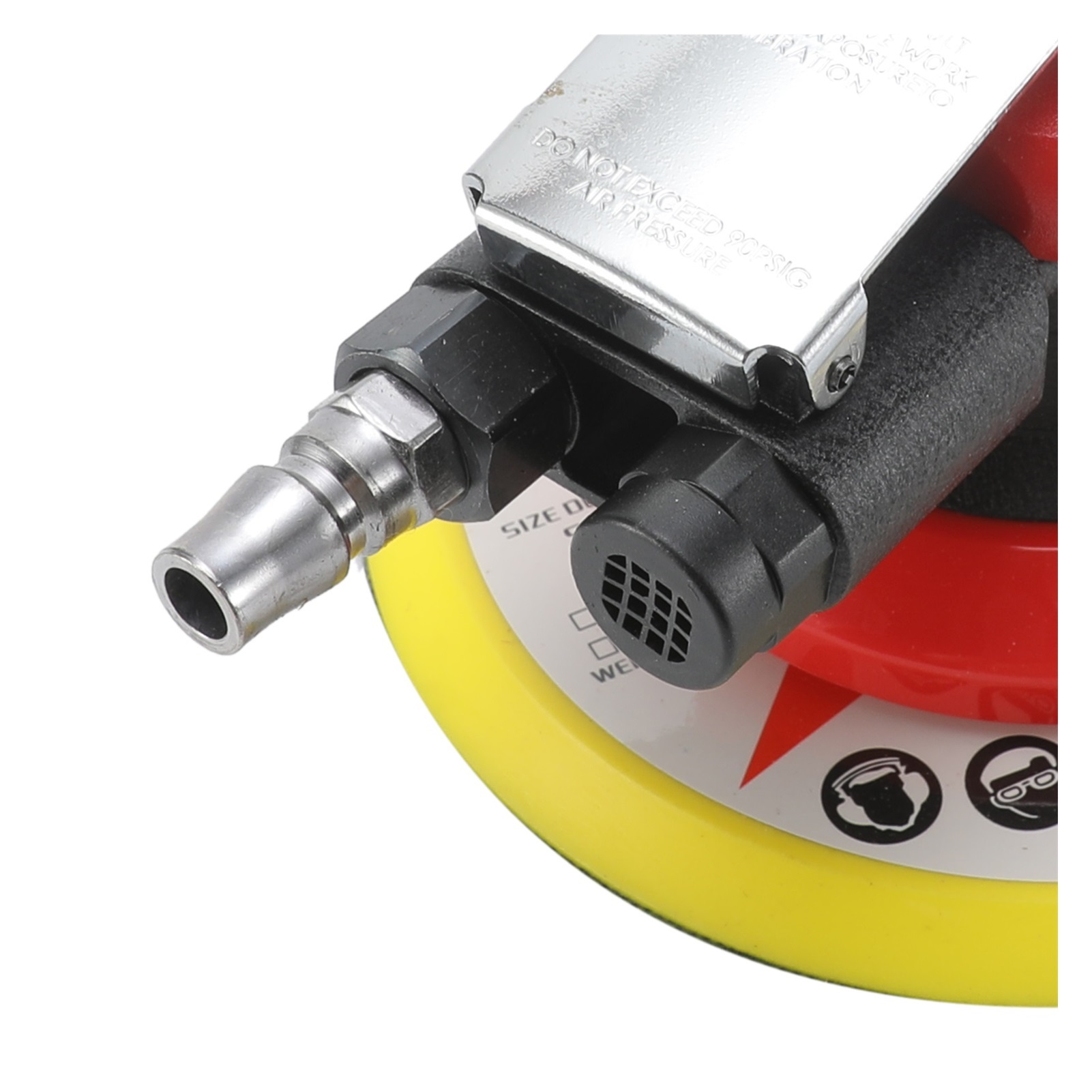 Pneumatic Orbital Sander Air Grinder 5" 6" Vacuum Eccentric Polishing/Grinding Machine Sanding Waxing Tools For Car Wall Metal
