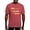 Crimson Red, variant on CafePress - Proud Army Brother White And Gold T Shirt - Mens Comfort Colors Shirt