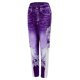thumbnail image 3 of Gibobby Jean Leggings tallas grandes Mujer 3x Mujeres Impreso Yoga Fitness Leggings Correr Gimnasio Estiramiento Deportes Pantalones Pantalones (Morado, L), 3 of 5