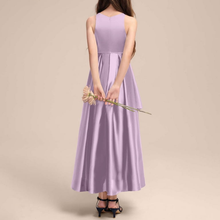 purple asymmetrical prom dress Lavender Rhinestone Choker Prom Dress with High Slit – SS175 – Viniodress