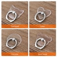 thumbnail image 2 of Soporte Universal para teléfono móvil Stent, anillo magnético para dedo para teléfono inteligente, soporte transparente para iphone XS MAX 8 Tan Jianjun unisex, 2 of 2