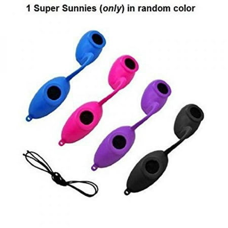 Super Sunnies Evo Flex Flexible We Choose Color Tanning Goggle Eye Protection Uv by Super (Best Tanning Eye Protection)
