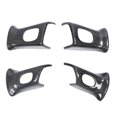 thumbnail image 1 of 4PCS Carbon Fiber Steering Wheel Button Trim Sticker Inner Decoration Frame Covers Kit for Envoy Bravada 2002 to 2009 With Keyhole, 1 of 5
