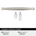 thumbnail image 4 of Amerock Franklin 6-5/16 inch Center-to-Center Satin Nickel Cabinet Pull, 10 Pack, 4 of 4