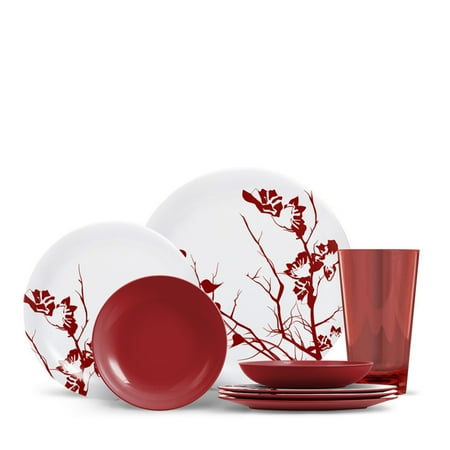 - ThermoServ Everyday Collection Cora 16 Piece Melamine Dinnerware Set