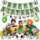 thumbnail image 5 of Decoración de fiesta temática de fútbol, decoración de pastel con bandera de fútbol, globo enchufable, decoraciones de cumpleaños para niño, 5 of 5