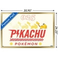 thumbnail image 3 of Pokémon - Pikachu Nostalgia Wall Poster, 22.375" x 34" Framed, 3 of 6