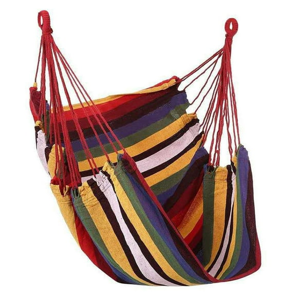 Hanging Chair,Hammock Chair Canvas Portable Indoor Hanging Hammock Chair Hammock Swing Chair Smart Functionality